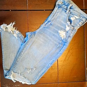 American Eagle Distressed Skinny Jeans